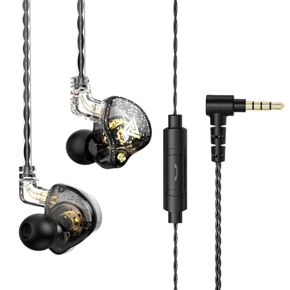 QKZ AK6 PRO Wired Earphone HIF - In Ear Monitors For Singers 评论和价格