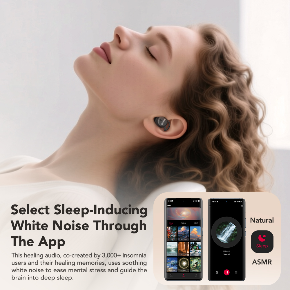 MINISO MS217 Wireless Earbuds: - Sleep Mask Headphones Bluetooth 评论和价格