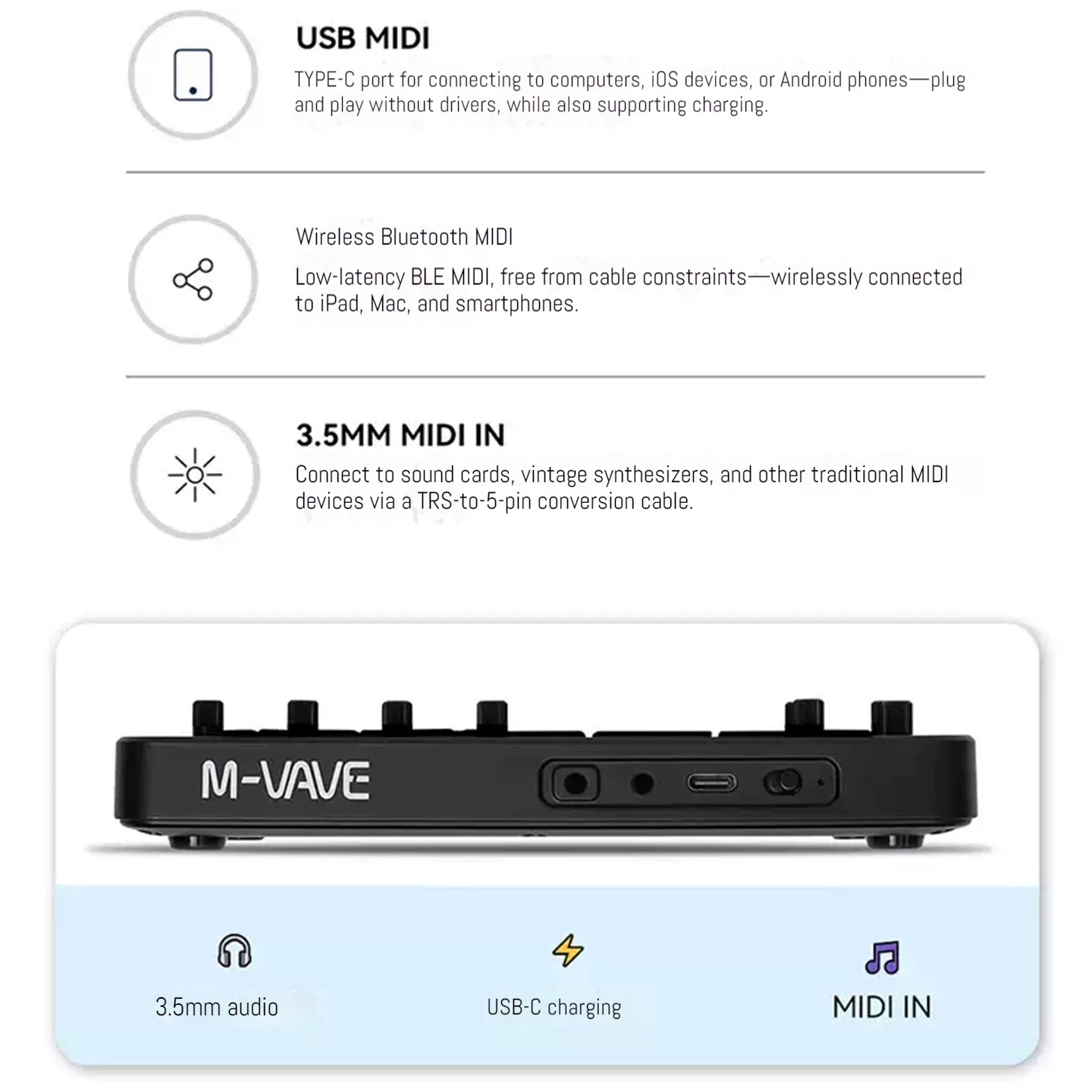 Hot M-VAVE Portable FM1 Pocket - Speakers 评论和价格