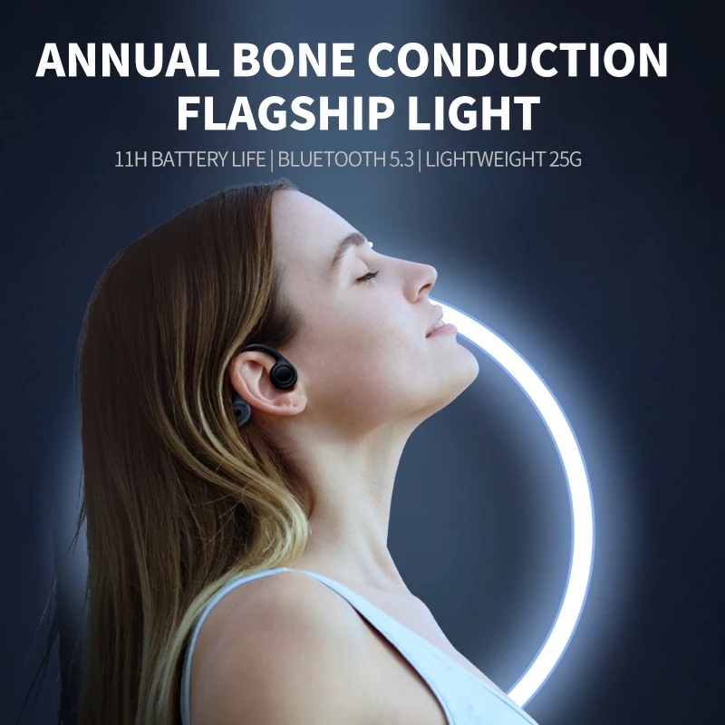 Bone Conduction IPX5 Headphone - Bone Conduction Running Headphones 评论和价格