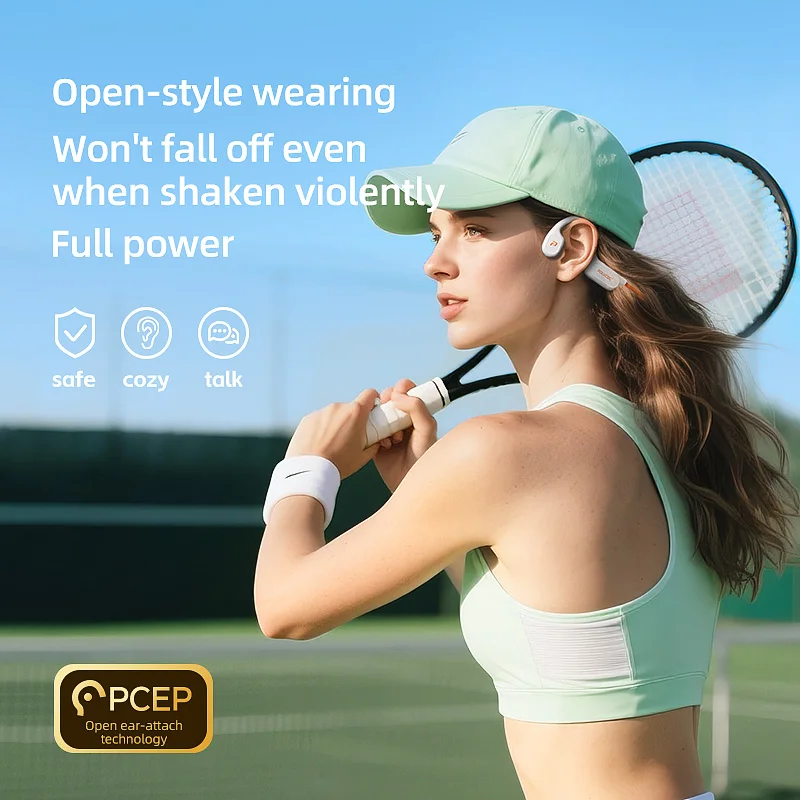 POLVCDG X9 Bone Conduction Ear - Bone Conduction Running Headphones 评论和价格