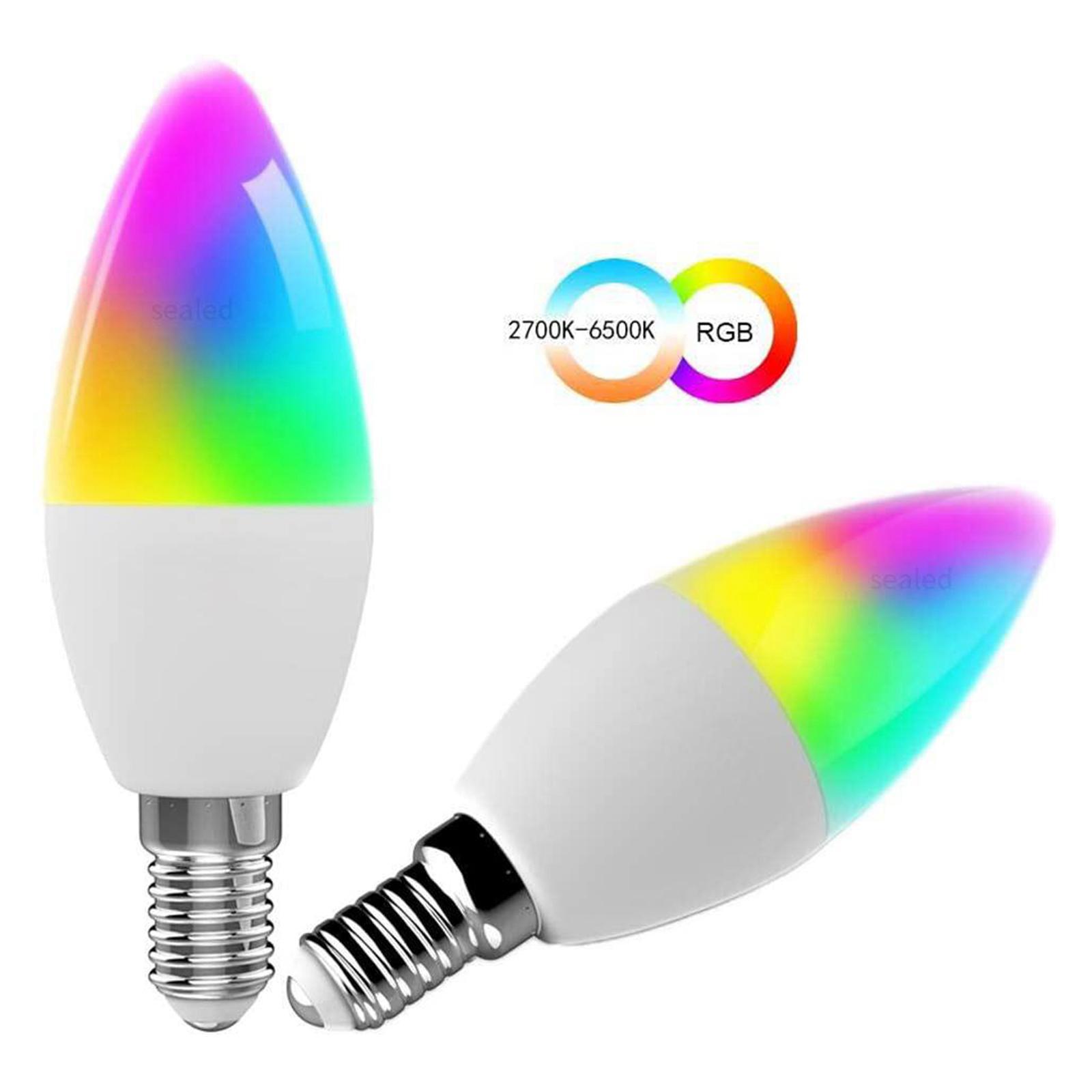 Smart Dimmable RGB CW LED Bulb - Speakers 评论和价格