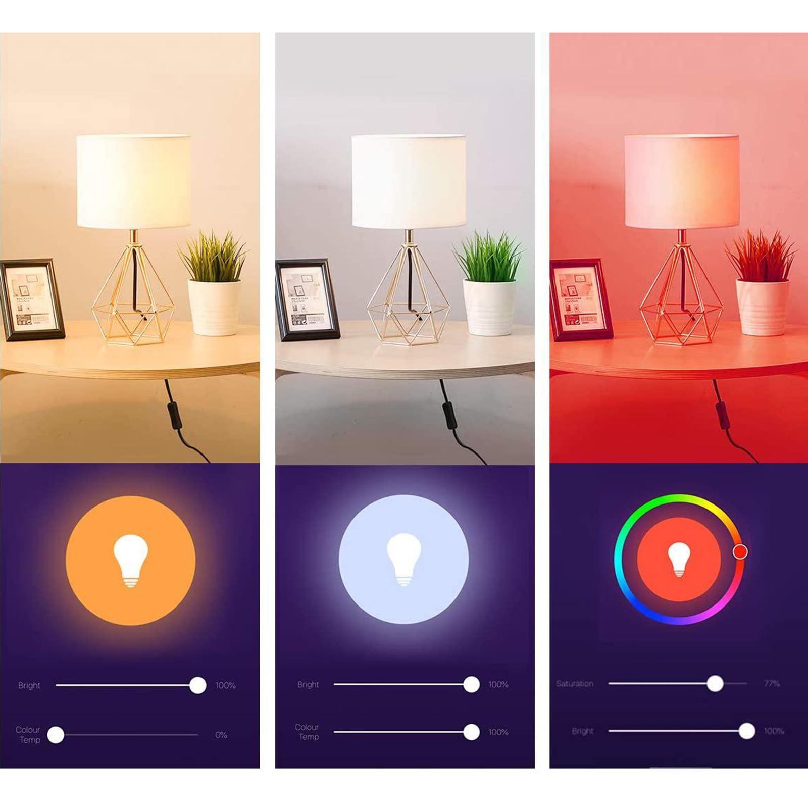 Smart Dimmable RGB CW LED Bulb - Speakers 评论和价格
