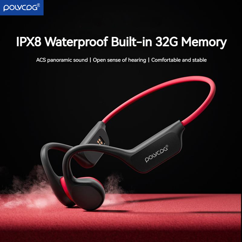 POLVCDG Bone Conduction Headse - Bone Conduction Running Headphones 评论和价格