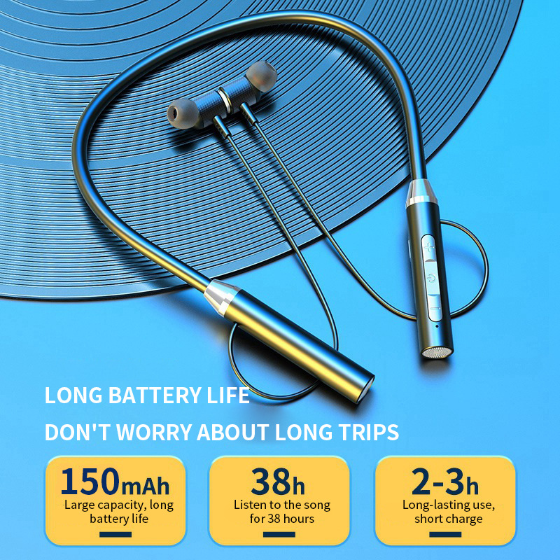 Fone Bluetooth 5.0 Neckband Ea - Magnetic Neckband Sports Earphones 评论和价格