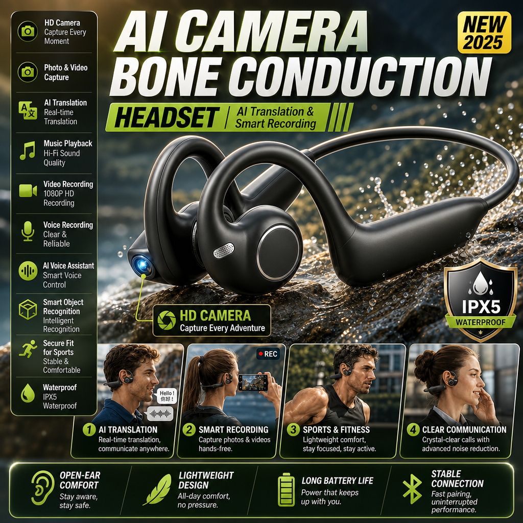 E12 Ear Hook Bone Conduction H - Bone Conduction Running Headphones 评论和价格