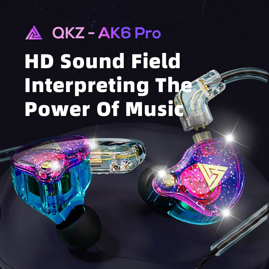 QKZ Original AK6 Pro EDX Pro I - In Ear Monitors For Singers 评论和价格