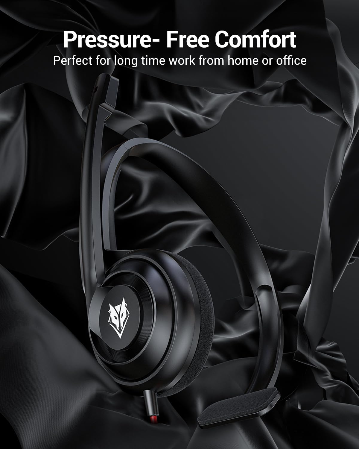 NUBWO HW02 USB Headset with Mi - Type C Wired Earphones With Mic 评论和价格