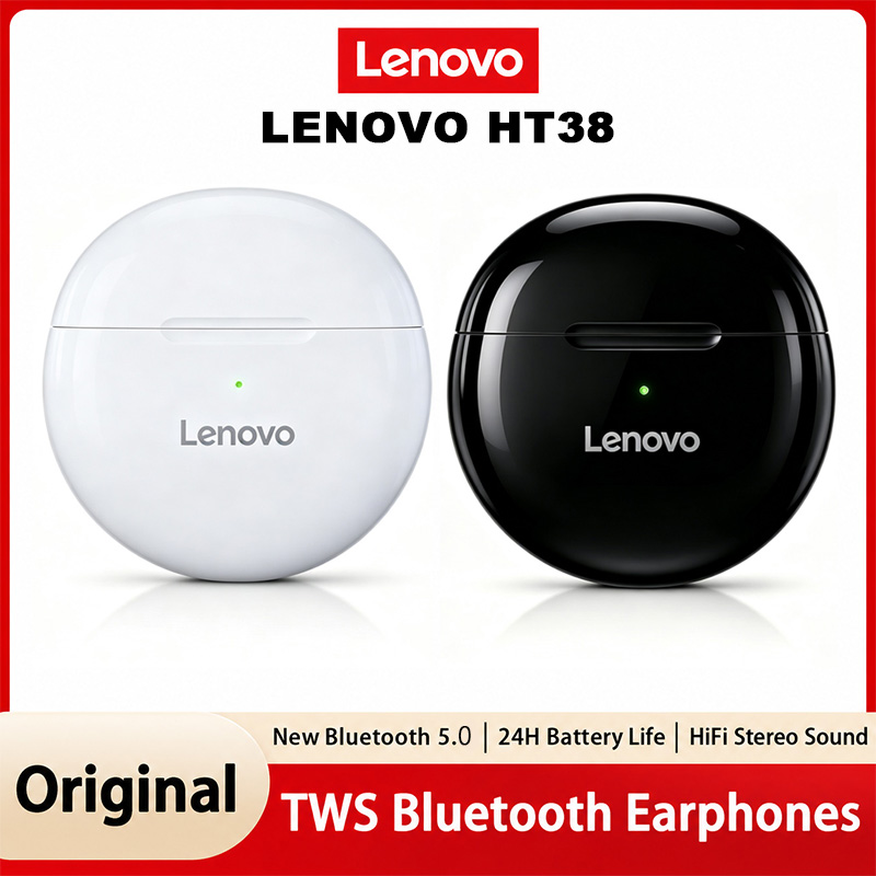 Lenovo HT38 TWS Sport Earphone - Type C Wired Earphones With Mic 评论和价格