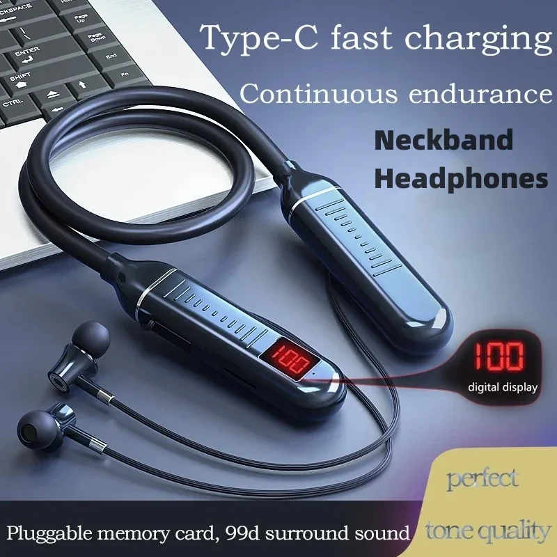 Wireless Bluebooth Earphones N - Magnetic Neckband Sports Earphones 评论和价格