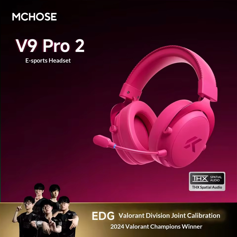 MCHOSE V9 Pro 2 E-sports  Wire - Anc Wireless Over Ear Headphones 评论和价格
