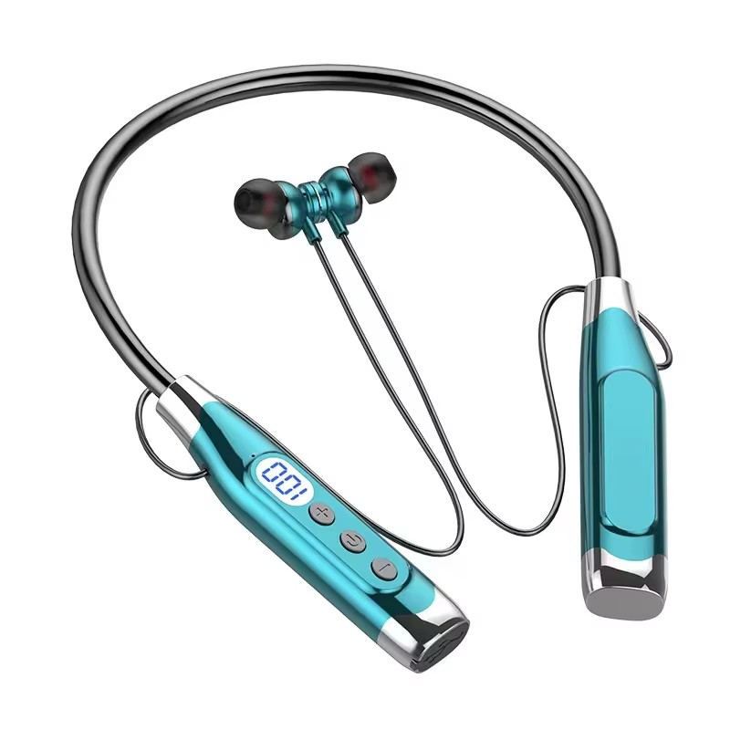Led Battery Display Type-c Cha - Magnetic Neckband Sports Earphones 评论和价格
